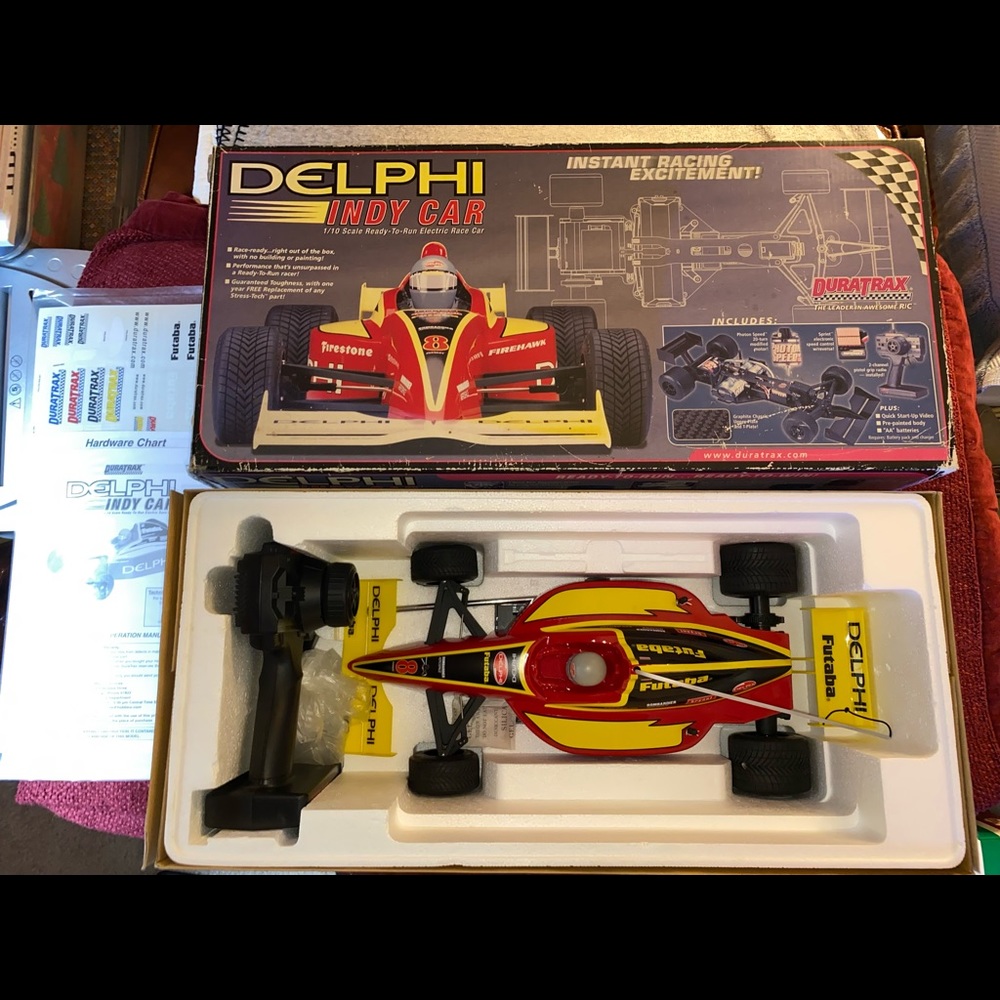 Duratrax 1/10th Scale Ready to Run Electric Remote Control Race Car